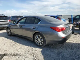 2015 Infiniti Q50 Premium with VIN JN1BV7AR6FM409737, listed as a Copart auction lot 53280395 with 65,963 mi miles and Salvage Title. Bid and sale history available at carsss.com. Image 2.