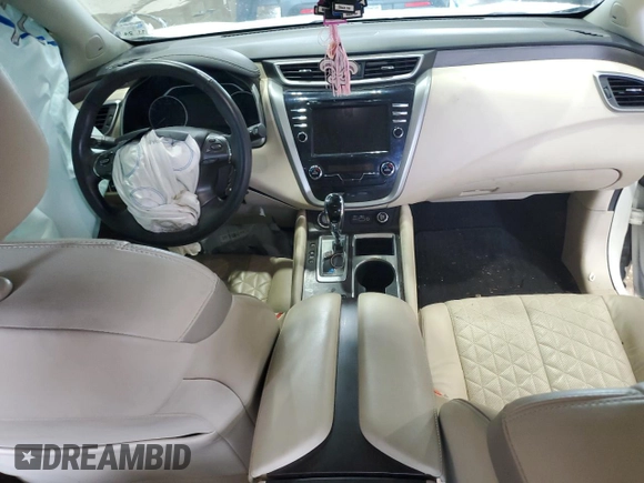2019 Nissan Murano Platinum z VIN 5N1AZ2MJ6KN124932, wystawiony jako Copart lot #54419415 z przebiegiem 83 300 mil mil oraz Szkoda całkowita • Salvage title. Historia ofert i sprzedaży dostępna na DreamBid. Obrazek 8.