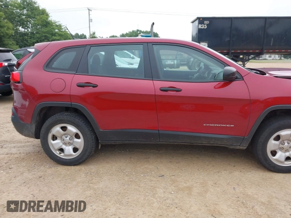 2015 Jeep Cherokee Sport with VIN 1C4PJMAB2FW708811, listed as a IAAI auction lot 42571034 with 116,790 mi miles and . Bid and sale history available at DreamBid. Image 13.
