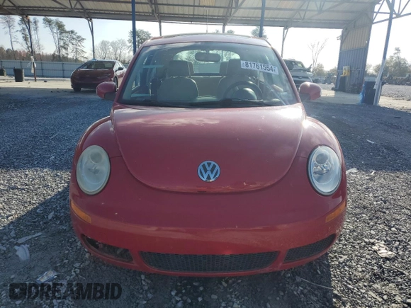 2009 Volkswagen New Beetle Coupe S with VIN 3VWRW31C19M501342, listed as a Copart auction lot 81761554 with 171,926 mi miles and Salvage Title. Bid and sale history available at carsss.com. Image 5.