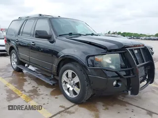2010 Ford Expedition Limited z VIN 1FMJU2A5XAEB46775, wystawiony jako IAAI lot #42114076 z przebiegiem 186 001 mil mil oraz . Historia ofert i sprzedaży dostępna na DreamBid. Obrazek 1.