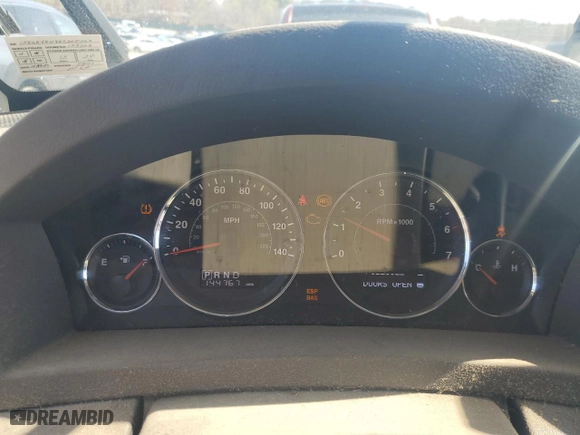 2008 Jeep Grand Cherokee Laredo with VIN 1J8GR48K98C205367, listed as a Copart auction lot 53567515 with 144,767 mi miles and Salvage Title. Bid and sale history available at carsss.com. Image 9.