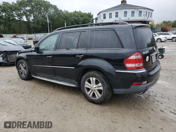 2008 Mercedes-Benz GL-Class 4.6L with VIN 4JGBF71E48A360612, listed as a Copart auction lot 75102504 with 197,698 mi miles and Clean Title. Bid and sale history available at carsss.com. Image 2.