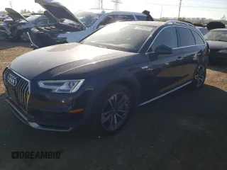 2018 Audi A4 allroad Premium Plus with VIN WA18NAF45JA228330, listed as a Copart auction lot 73766754 with 50,262 mi miles and Salvage Title. Bid and sale history available at carsss.com. Image 1.