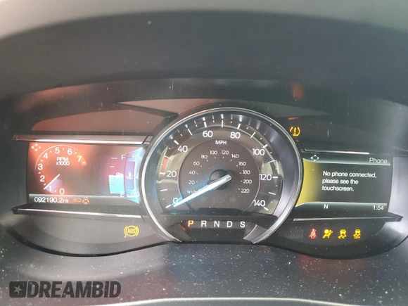 2018 Ford Explorer XLT z VIN 1FM5K7D88JGC64032, wystawiony jako Copart lot #58761555 z przebiegiem 92 190 mil mil oraz Nie do naprawy • Non repairable. Historia ofert i sprzedaży dostępna na DreamBid. Obrazek 9.