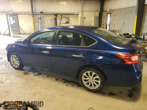 2019 Nissan Sentra S with VIN 3N1AB7AP8KY398394, listed as a Copart auction lot 54143585 with 43,347 mi miles and Salvage title. Bid and sale history available at DreamBid. Image 2.
