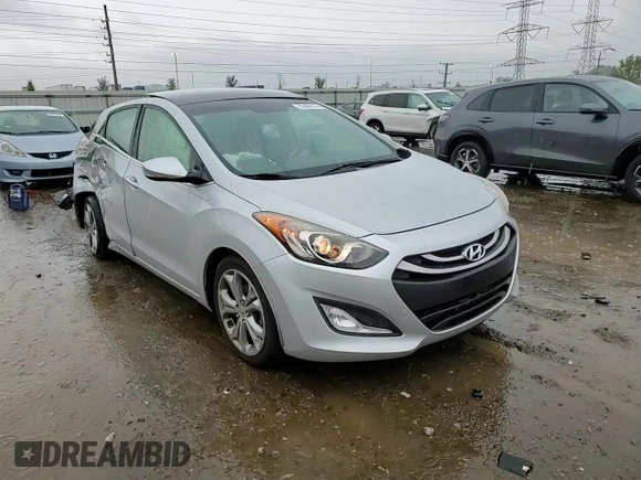 2013 Hyundai Elantra GT with VIN KMHD35LE4DU054151, listed as a Copart auction lot 72439174 with 52,975 mi miles and Salvage Title. Bid and sale history available at carsss.com. Image 10.