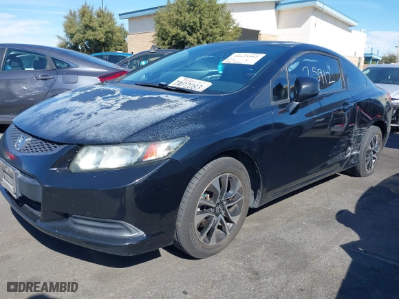 2013 Honda Civic Cpe EX with VIN 2HGFG3B86DH506316, listed as a IAAI auction lot 41625912 with 148,041 mi miles. Bid and sale history available at carsss.com. Image 17.