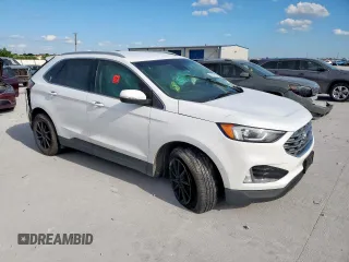 2019 Ford Edge SEL с VIN 2FMPK3J94KBC19595, выставлен на аукционе Copart как лот 62824025 с пробегом Не указан миль и Списание • Salvage title. История ставок и продаж доступна на DreamBid. Изображение 4.