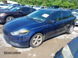 2016 Dodge Dart SXT with VIN 1C3CDFBB0GD591456, listed as a IAAI auction lot 42106761 with 197,112 mi miles and . Bid and sale history available at carsss.com. Image 2.