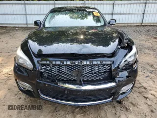 2015 Infiniti Q70 with VIN JN1BY1AP6FM540346, listed as a Copart auction lot 56942445 with 96,962 mi miles and Salvage title. Bid and sale history available at DreamBid. Image 5.