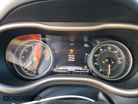 2017 Jeep Cherokee Limited with VIN 1C4PJLDS7HW507592, listed as a Copart auction lot 74676654 with 90,653 mi miles and Salvage Title. Bid and sale history available at DreamBid. Image 9.