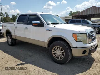 2010 Ford F-150 XL with VIN 1FTFW1EVXAKA38747, listed as a Copart auction lot 58900465 with 120,933 mi miles and Salvage title. Bid and sale history available at DreamBid. Image 4.