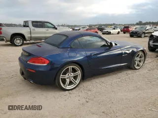 2011 BMW Z4 sDrive35is with VIN WBALM1C56BE393858, listed as a Copart auction lot 44268485 with 53,811 mi miles and Salvage Title. Bid and sale history available at carsss.com. Image 3.