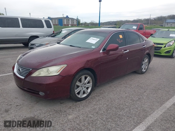 2007 Lexus ES 350 with VIN JTHBJ46G172114071, listed as a IAAI auction lot 41990521 with 225,319 mi miles. Bid and sale history available at carsss.com. Image 2.