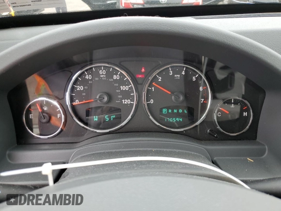 2008 Jeep Liberty Sport with VIN 1J8GN28K78W233375, listed as a Copart auction lot 52417955 with 170,594 mi miles and Salvage Title. Bid and sale history available at carsss.com. Image 9.