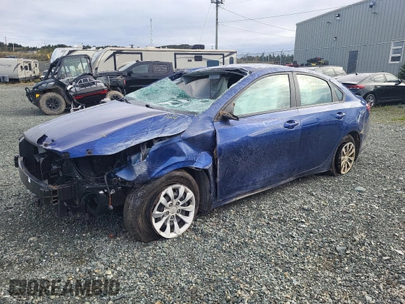 2021 Kia Forte FE with VIN 3KPF24AD5ME321297, listed as a Copart auction lot 71525824 with 132,951 mi miles and Salvage Title. Bid and sale history available at carsss.com. Image 1.