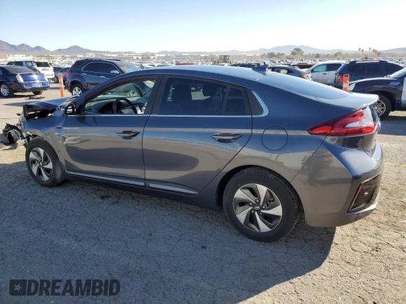 2018 Hyundai Ioniq SEL z VIN KMHC75LCXJU098603, wystawiony jako Copart lot #47458225 z przebiegiem 46 735 mil mil oraz Szkoda całkowita • Salvage title. Historia ofert i sprzedaży dostępna na DreamBid. Obrazek 2.