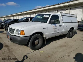 2002 Ford Ranger XL with VIN 1FTYR10D82PA96777, listed as a Copart auction lot 48291035 with 110,514 mi miles and Salvage Title. Bid and sale history available at carsss.com. Image 1.