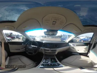 2018 Genesis G80 3.8L with VIN KMHGN4JE0JU246022, listed as a IAAI auction lot 41855219 with 106,277 mi miles. Bid and sale history available at carsss.com. Image 21.