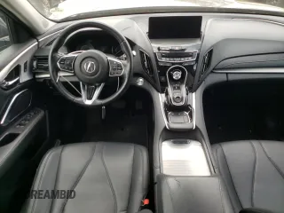 2020 Acura RDX with VIN 5J8TC2H3XLL017102, listed as a Copart auction lot 53148015 with 57,301 mi miles and Salvage Title. Bid and sale history available at DreamBid. Image 8.