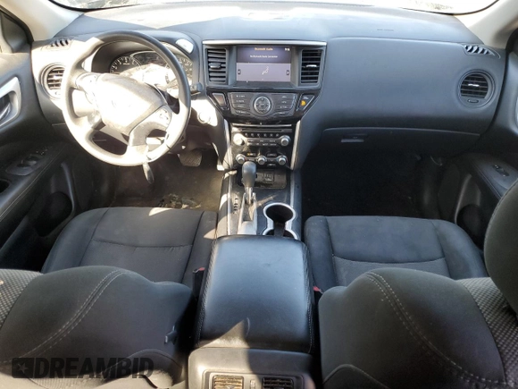 2019 Nissan Pathfinder SL with VIN 5N1DR2MN9KC585277, listed as a Copart auction lot 46612085 with 142,152 mi miles and Salvage title. Bid and sale history available at DreamBid. Image 8.