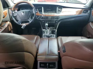 2014 Hyundai Equus Signature with VIN KMHGH4JH2EU074924, listed as a Copart auction lot 53826505 with 186,697 mi miles and Clean Title. Bid and sale history available at DreamBid. Image 8.