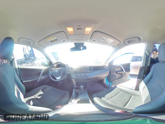 2017 Toyota RAV4 LE with VIN 2T3BFREV2HW695542, listed as a Copart auction lot 48285145 with 133,793 mi miles and Salvage Title. Bid and sale history available at DreamBid. Image 13.