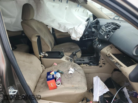 2010 Toyota RAV4 with VIN 2T3ZF4DV8AW047485, listed as a Copart auction lot 59586965 with Not provided miles and Salvage title. Bid and sale history available at DreamBid. Image 7.