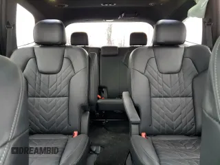 2024 Kia Telluride SX X-Line with VIN 5XYP5DGC6RG514451, listed as a Copart auction lot 43965105 with 16,145 mi miles and Salvage Title. Bid and sale history available at carsss.com. Image 10.