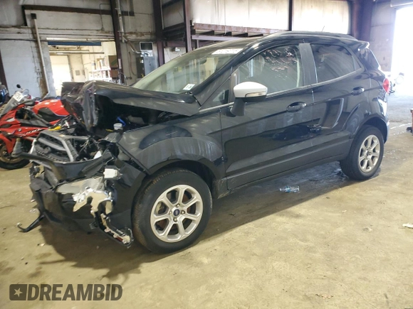 2020 Ford EcoSport SE with VIN MAJ6S3GL4LC390244, listed as a Copart auction lot 51019715 with 23,624 mi miles and Salvage Title. Bid and sale history available at carsss.com. Image 1.