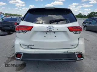 2017 Toyota Highlander Limited with VIN 5TDYZRFH5HS209110, listed as a Copart auction lot 57915415 with 129,555 mi miles and Salvage title. Bid and sale history available at DreamBid. Image 6.