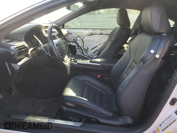 2018 Lexus RC with VIN JTHS85BC8J5004161, listed as a Copart auction lot 89194725 with 71,105 mi miles and Salvage Title. Bid and sale history available at carsss.com. Image 7.