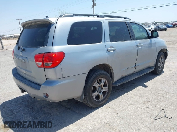 2011 Toyota Sequoia SR5 with VIN 5TDZM5G18BS003008, listed as a IAAI auction lot 42014008 with 220,259 mi miles. Bid and sale history available at carsss.com. Image 4.