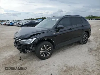 2024 Volkswagen Tiguan S с VIN 3VVRB7AX7RM132156, выставлен на аукционе Copart как лот 52349895 с пробегом 1 251 миль миль и Списание • Salvage title. История ставок и продаж доступна на DreamBid. Изображение 1.