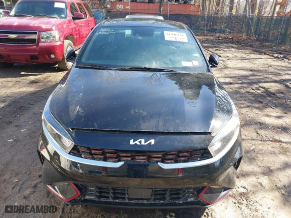 2023 Kia Forte GT-Line with VIN 3KPF54AD1PE529267, listed as a IAAI auction lot 41446436 with 42,947 mi miles. Bid and sale history available at carsss.com. Image 12.