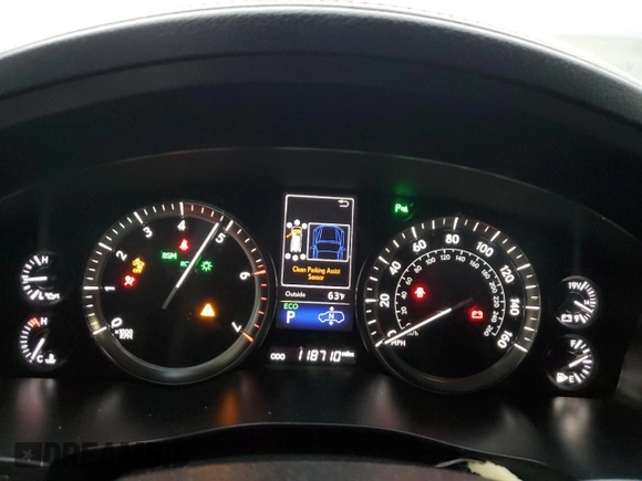2016 Lexus LX 570 with VIN JTJHY7AX0G4192598, listed as a Copart auction lot 51861185 with 118,710 mi miles and Salvage Title. Bid and sale history available at DreamBid. Image 9.