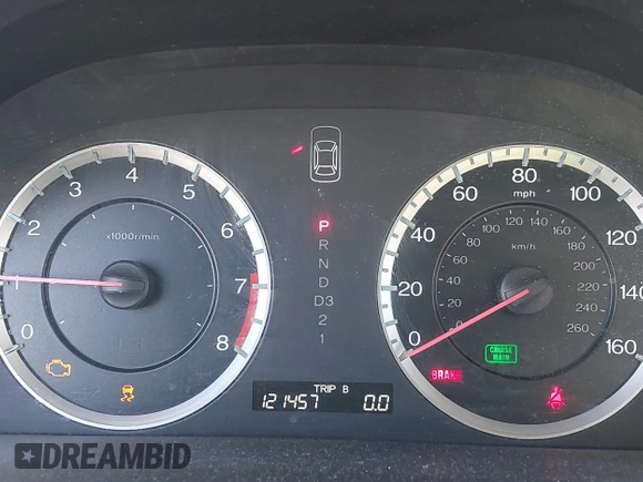 2011 Honda Accord EX z VIN 1HGCP3F78BA015858, wystawiony jako IAAI lot #41549844 z przebiegiem 121 457 mil mil oraz . Historia ofert i sprzedaży dostępna na DreamBid. Obrazek 7.