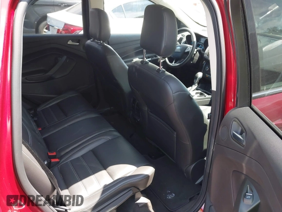 2019 Ford Escape Titanium with VIN 1FMCU0J96KUB79330, listed as a IAAI auction lot 42018346 with 35,500 mi miles and . Bid and sale history available at DreamBid. Image 8.