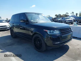 2016 Land Rover Range Rover with VIN SALGR2VF6GA250207, listed as a IAAI auction lot 41760257 with 114,169 mi miles. Bid and sale history available at carsss.com. Image 1.