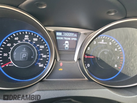 2014 Hyundai Genesis Coupe 2.0T with VIN KMHHT6KD2EU118818, listed as a Copart auction lot 73798724 with 160,059 mi miles and Salvage title. Bid and sale history available at DreamBid. Image 9.