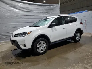 2015 Toyota RAV4 LE with VIN 2T3BFREV2FW240140, listed as a Copart auction lot 49769645 with 40,001 mi miles and Salvage Title. Bid and sale history available at carsss.com. Image 1.
