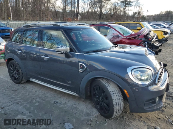2020 MINI Countryman Cooper S with VIN WMZYX1C01L3L48814, listed as a Copart auction lot 79781014 with 73,924 mi miles and Salvage title. Bid and sale history available at DreamBid. Image 4.