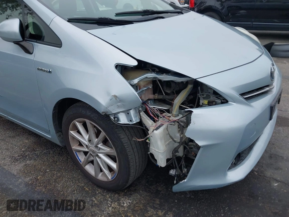 2013 Toyota Prius Two with VIN JTDZN3EU2D3191026, listed as a IAAI auction lot 42129523 with 210,009 mi miles and . Bid and sale history available at carsss.com. Image 6.