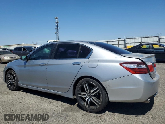 2016 Honda Accord Sport z VIN 1HGCR2F5XGA119360, wystawiony jako Copart lot #65833535 z przebiegiem 165 068 mil mil oraz Szkoda całkowita • Salvage title. Historia ofert i sprzedaży dostępna na DreamBid. Obrazek 2.
