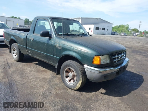 2003 Ford Ranger XL with VIN 1FTYR10D13TA21590, listed as a IAAI auction lot 42069416 with 56,305 mi miles. Bid and sale history available at carsss.com. Image 1.
