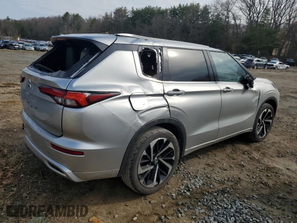 2022 Mitsubishi Outlander SEL z VIN JA4J3VA84NZ091753, wystawiony jako Copart lot #53292355 z przebiegiem 50 586 mil mil oraz Szkoda całkowita • Salvage title. Historia ofert i sprzedaży dostępna na DreamBid. Obrazek 3.