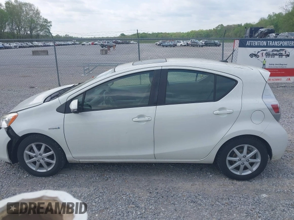 2014 Toyota Prius One with VIN JTDKDTB3XE1065493, listed as a IAAI auction lot 42063832 with 80,440 mi miles and . Bid and sale history available at DreamBid. Image 14.