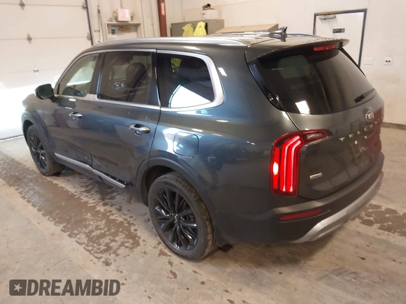 2020 Kia Telluride SX with VIN 5XYP5DHC8LG045921, listed as a IAAI auction lot 41889184 with 71,357 mi miles and . Bid and sale history available at DreamBid. Image 3.
