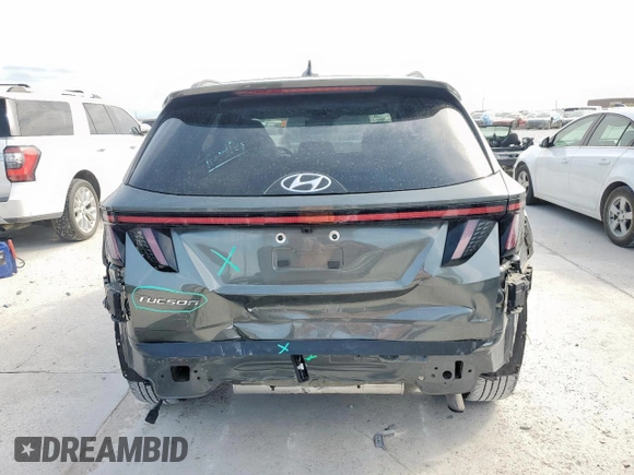 2022 Hyundai Tucson SEL with VIN 5NMJC3AE8NH139520, listed as a Copart auction lot 50745605 with 31,588 mi miles and Salvage Title. Bid and sale history available at carsss.com. Image 6.